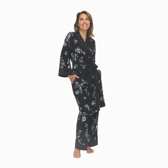 Flora Nikrooz Women's Sleepwear Set | 3 Piece | Floral | Various Sizes **NEW - Picture 3 of 7